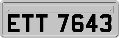 ETT7643