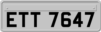 ETT7647