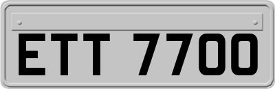 ETT7700