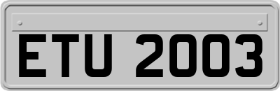 ETU2003