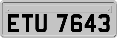 ETU7643