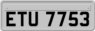 ETU7753