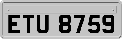 ETU8759