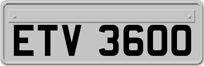 ETV3600
