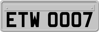 ETW0007