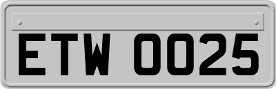 ETW0025