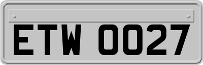 ETW0027