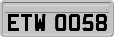 ETW0058