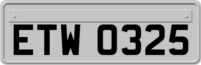 ETW0325