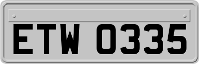 ETW0335