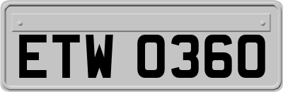 ETW0360