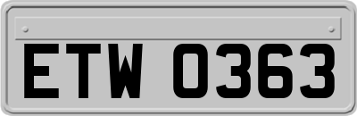 ETW0363