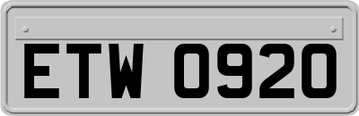 ETW0920