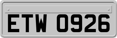 ETW0926