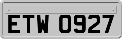 ETW0927