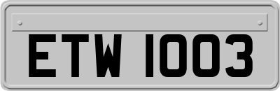 ETW1003