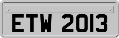 ETW2013