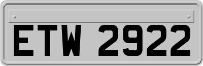 ETW2922