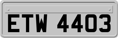 ETW4403