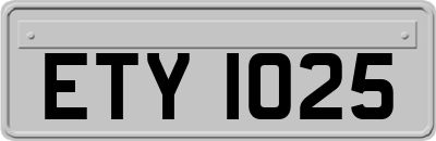 ETY1025