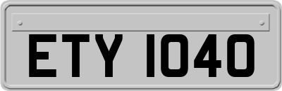 ETY1040