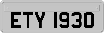 ETY1930