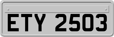 ETY2503