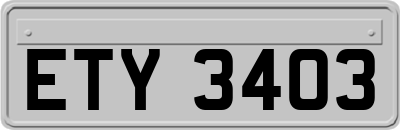 ETY3403