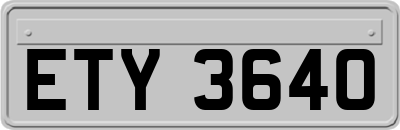 ETY3640