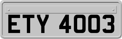 ETY4003