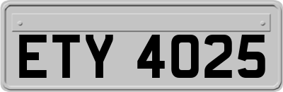 ETY4025