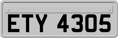 ETY4305