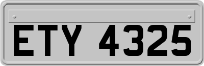 ETY4325