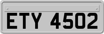 ETY4502