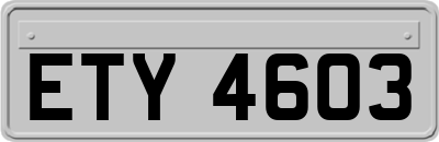 ETY4603