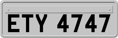 ETY4747