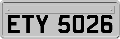 ETY5026