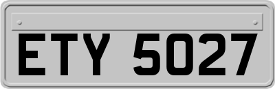 ETY5027