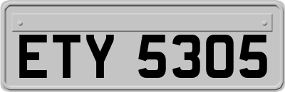 ETY5305