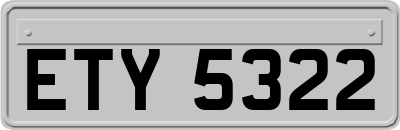 ETY5322