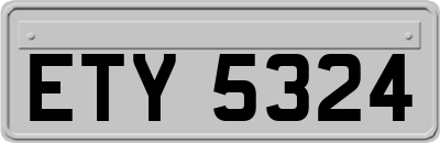 ETY5324