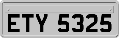 ETY5325