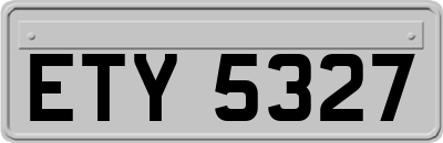 ETY5327