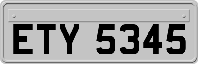 ETY5345