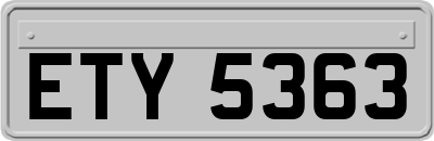 ETY5363