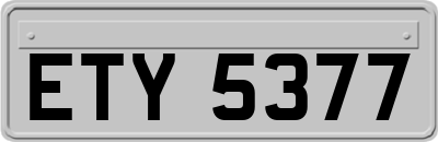 ETY5377