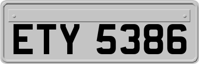 ETY5386