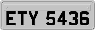 ETY5436