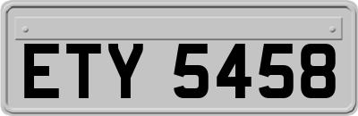 ETY5458