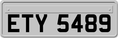 ETY5489